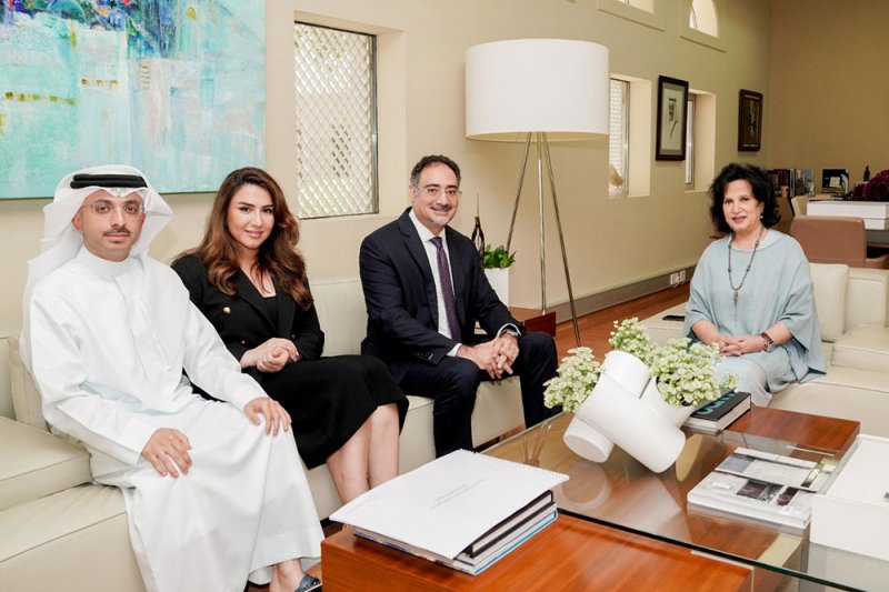 الشيخة مي تستقبل الرئيس التنفيذي لإدامة 
