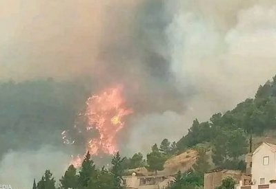 الجزائر: قتلى وجرحى في حرائق مستعرة.. وهذه الحصيلة