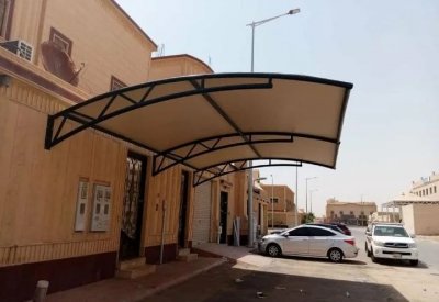 رسوم بلدية لتركيب مظلات السيارات
