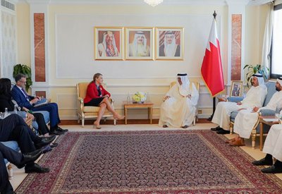 وزير الخارجية يستقبل نائب مساعد وزير الخارجية الأمريكي لشؤون الشرق الأدنى