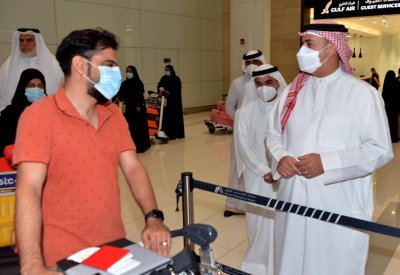 بالصور: وزير العدل: جميع كوادر "البعثة" في خدمة حجاج البحرين على مدار الساعة