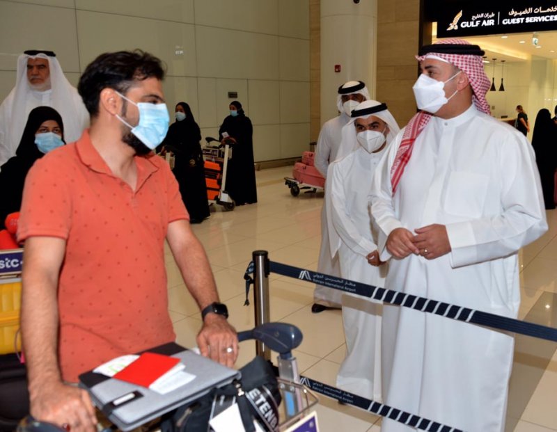 بالصور: وزير العدل: جميع كوادر "البعثة" في خدمة حجاج البحرين على مدار الساعة
