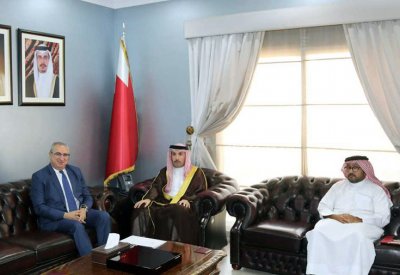 محافظ العاصمة يستقبل سفير دولة اسرائيل