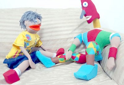ورشة تصنيع الدمى بمركز إنكي