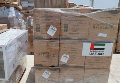 الإمارات ترسل مستشفى ميدانيا ومستلزمات طبية إلى أفغانستان