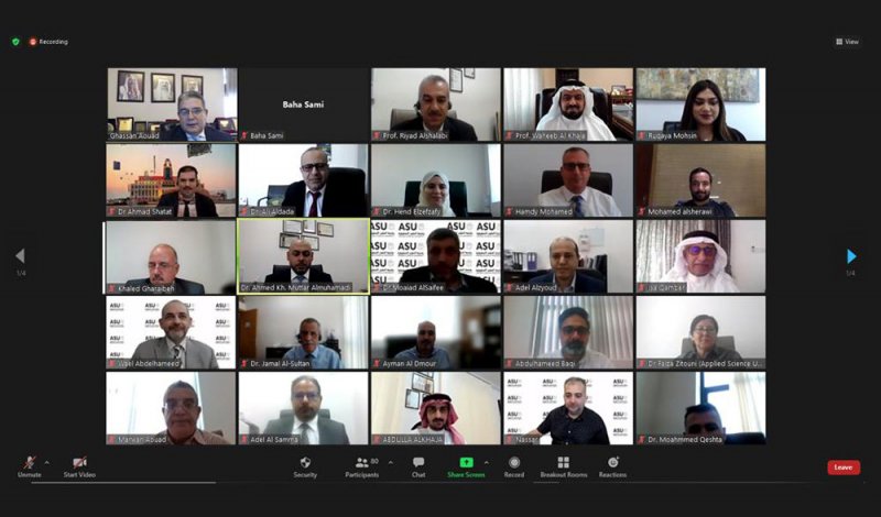 ختام فعاليات المؤتمر الدولي في التقنيات الناشئة للاستدامة والأنظمة الذكية في جامعة العلوم التطبيقية