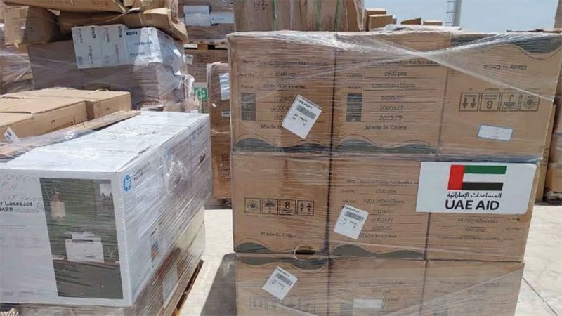الإمارات ترسل مستشفى ميدانيا ومستلزمات طبية إلى أفغانستان