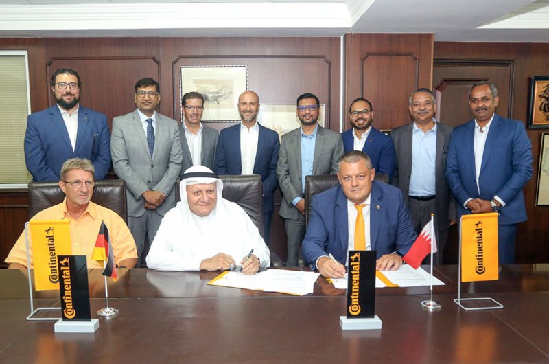 شركة يوسف والمؤيد وأولاده وكونتينتال توقع إتفاقية شراكة في مملكة البحرين