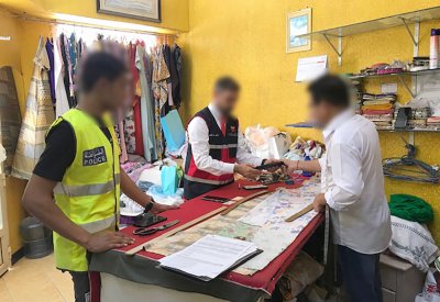 سوق العمل: ضبط عدد من المخالفات بحملة تفتيشية مشتركة في المحافظة الجنوبية