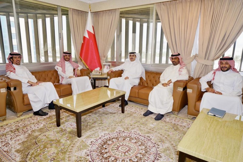 وزير العدل يستقبل الرئيس التنفيذي لبيت التمويل الكويتي
