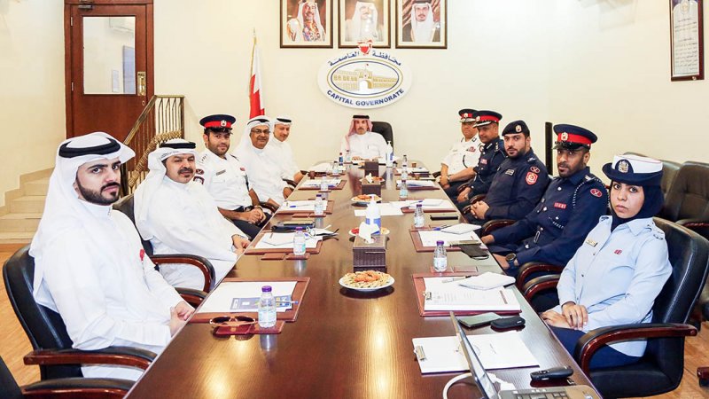 اللجنة الأمنية بمحافظة العاصمة تبحث الاستعدادات لموسم عاشوراء