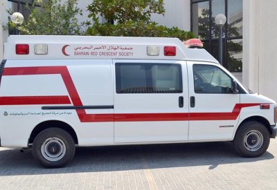 الهلال الأحمر يخصص إسعافاً لمرافقة بعثة الحج البحرينية