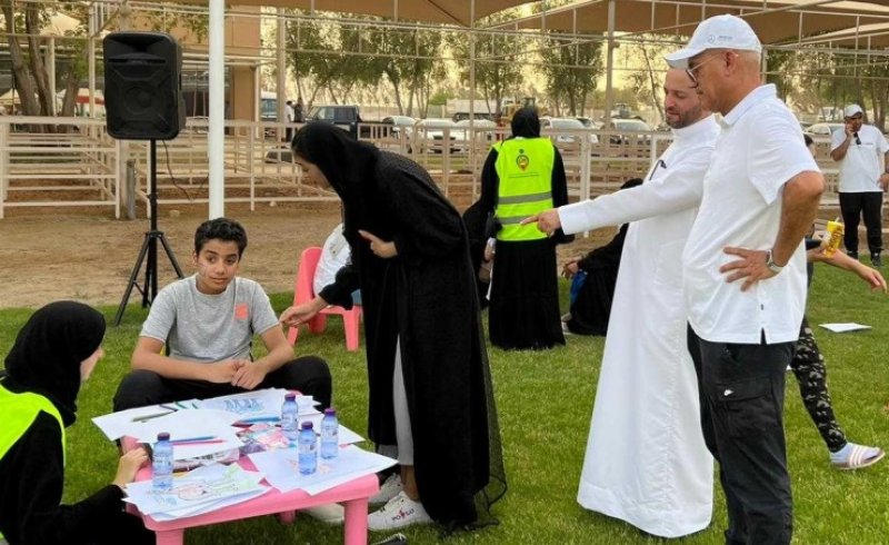 محافظ الشمالية يرعى برنامج الفروسية للمصابين بطيف التوحد