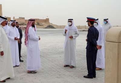 سمو محافظ الجنوبية يشيد بدور التعاون والتنسيق مع الأوقاف السنية في الإنتهاء من مشروع تطوير مصلى العيد بالرفاع