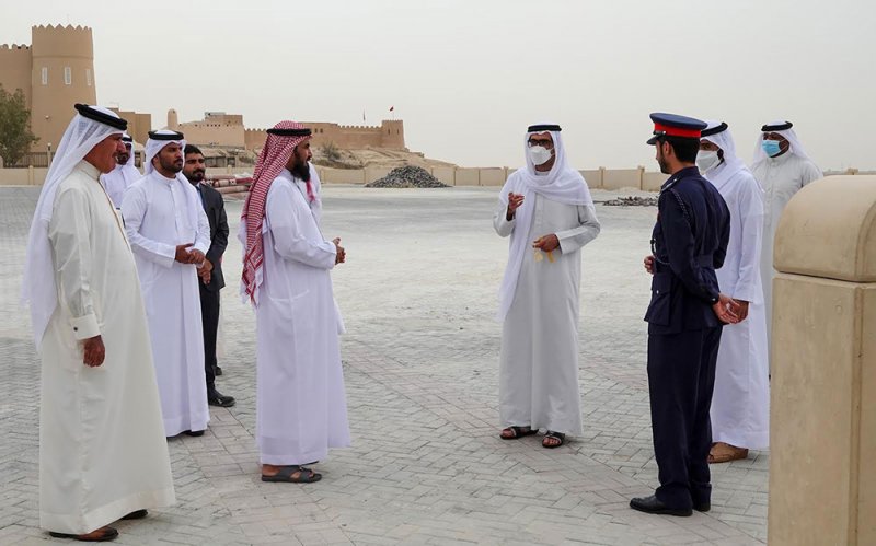 سمو محافظ الجنوبية يشيد بدور التعاون والتنسيق مع الأوقاف السنية في الإنتهاء من مشروع تطوير مصلى العيد بالرفاع