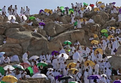 على عرفات.. الحجاج يطلبون المغفرة ويدعون لأوطانهم