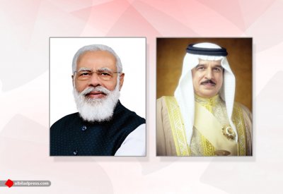جلالة الملك المعظم يتلقى برقية تهنئة من رئيس الوزراء الهندي بمناسبة عيد الأضحى المبارك