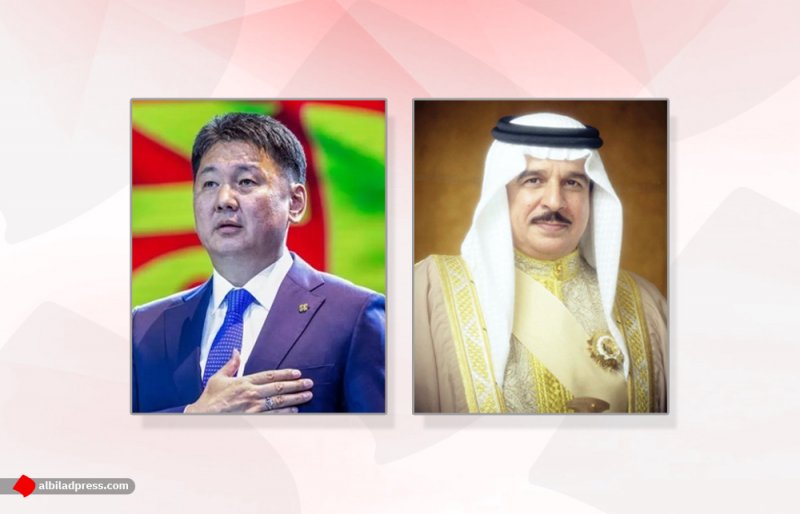 جلالة الملك المعظم يهنئ رئيس جمهورية منغوليا بذكرى اليوم الوطني