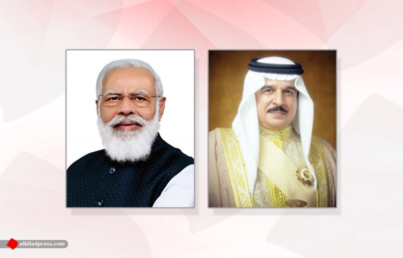 جلالة الملك المعظم يتلقى برقية تهنئة من رئيس الوزراء الهندي بمناسبة عيد الأضحى المبارك