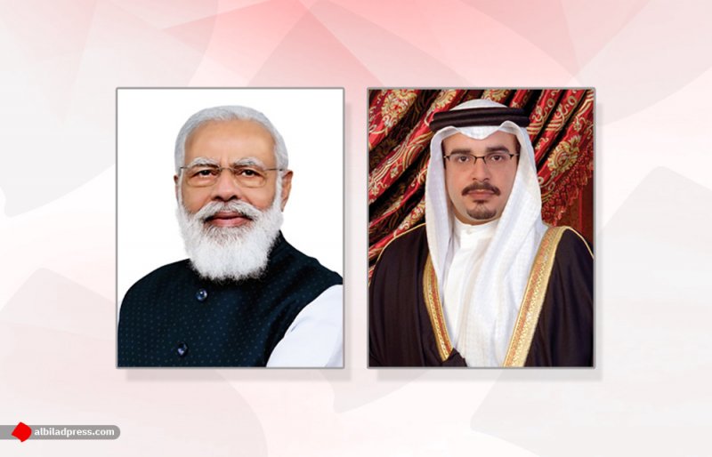 سمو ولي العهد رئيس مجلس الوزراء يتلقى برقية تهنئة من رئيس الوزراء الهندي بمناسبة عيد الأضحى المبارك