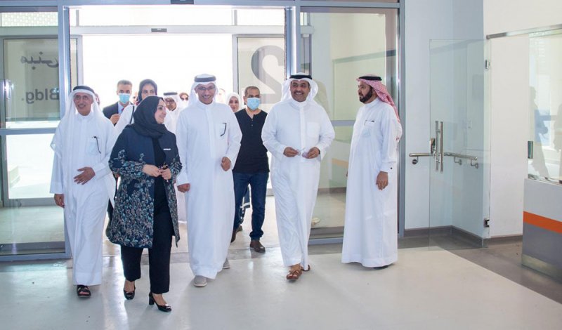 وزيرا "التنمية الاجتماعية" و"الصحة" يقومان بزيارة تفقدية إلى مجمع الإعاقة الشامل للاطلاع على خطط  تطوير المرافق الخدماتية والبنية التحتية