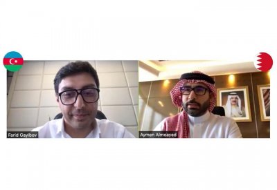 وزير شؤون الشباب والرياضة يبحث مع نظيره الأذربيجاني سبل التعاون الشبابي