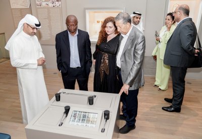 معالي الشيخة مي تستقبل وفداً من إيكروم برئاسة مديره العام