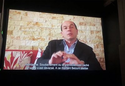 وزير خارجية فرنسا السابق هيرفي دو شاريت يشيد بفيلم "أبو سمبل“