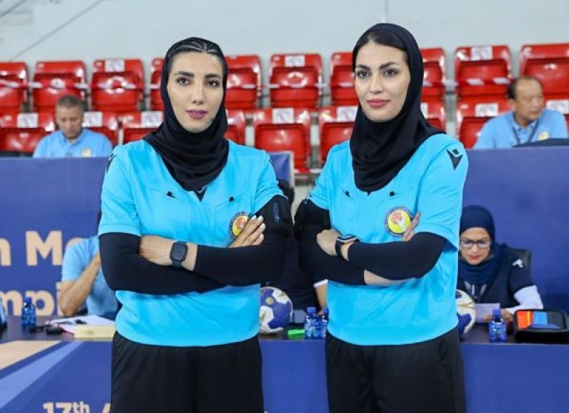 الظهور الثاني للطاقم الإيراني بآسيوية اليد