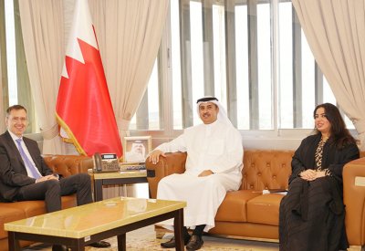 وزير العدل يستقبل السفير الألماني بمناسبة انتهاء فترة عمله