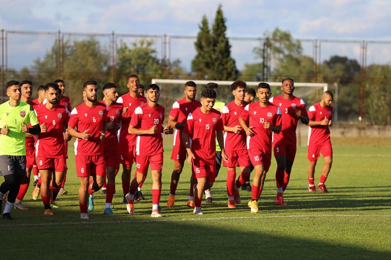 بالصور: "الأولمبي" يدشن ودياته في معسكر تركيا