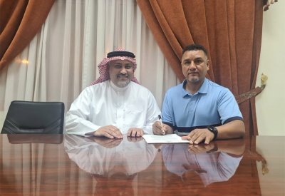 بالصور: سامي عبدالله مدربًا لأشبال الحد