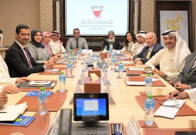 الوزير المبارك يلتقي مجلس إدارة جمعية المكاتب الهندسية