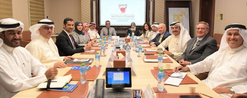 الوزير المبارك يلتقي مجلس إدارة جمعية المكاتب الهندسية