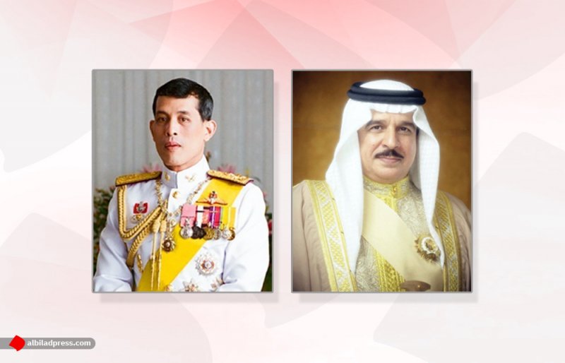 جلالة الملك المعظم يهنئ ملك مملكة تايلاند بذكرى عيد ميلاد جلالته