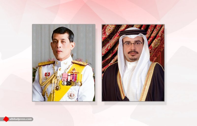 سمو ولي العهد رئيس مجلس الوزراء يهنئ ملك مملكة تايلاند بذكرى عيد ميلاد جلالته