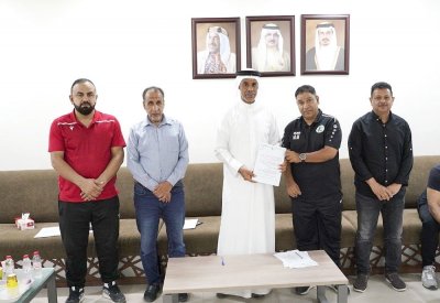 كرة الاتفاق تجدد للمدرب محمد المقلة
