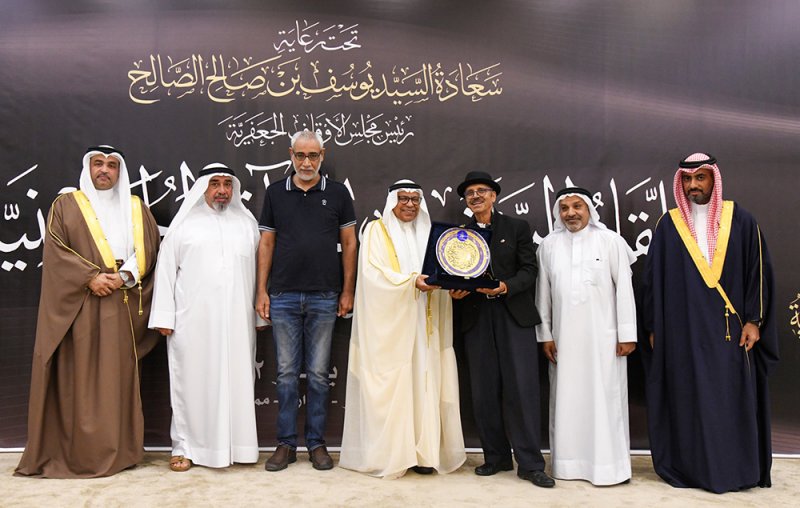 "الجعفرية" تكّرم المرسم الحسيني ومهرجان الإمام الحسين الفني للفنان عباس الموسوي