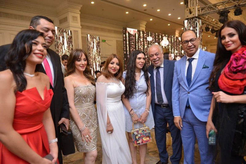 هشام عباس ودينا يشعلان حفل زفاف كريمة «عاصم المنياوي»