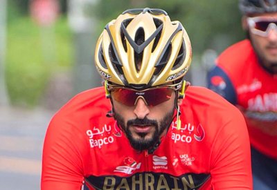 ناصر بن حمد يشيد بفوز فيكتوريوس للدراجات الهوائية في طواف برغش الإسباني