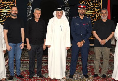 نائب محافظ المحرق يزور عددا من مآتم المحافظة ويشيد بالجهود التنظيمية