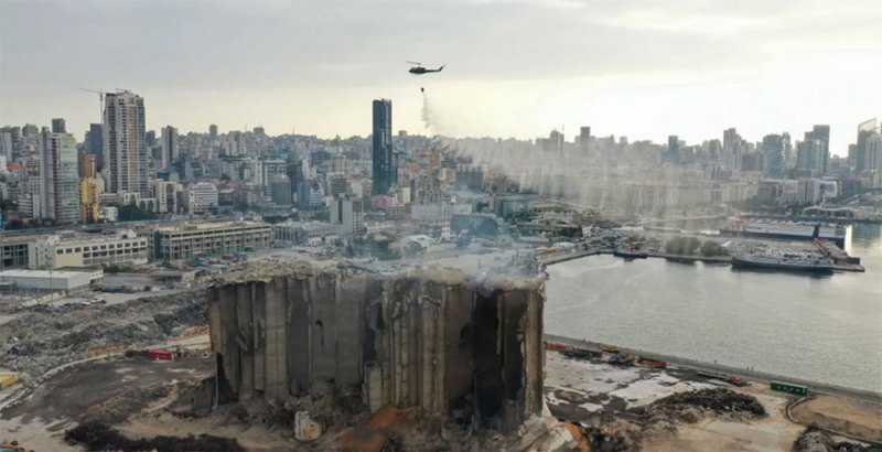 مرفأ بيروت.. انحناء الأجزاء المتضررة يستنفر الجهات المعنية