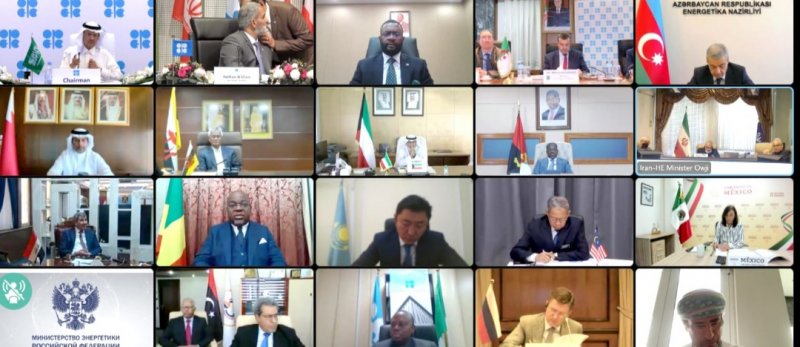 وزير النفط والبيئة يشارك في اجتماع منظمة أوبك والدول المنتجة من خارج المنظمة أوبك بلاس