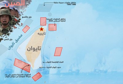 الصين تبدأ مناوراتها العسكرية حول تايوان.. والغرب يندد