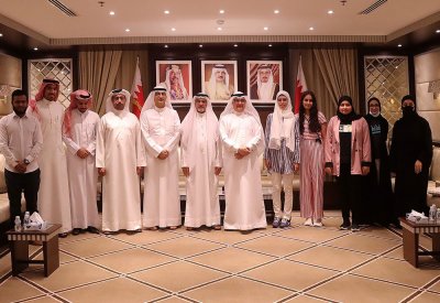 عسكر يلتقي باتحاد الألعاب الذهنية والوفد المشارك بالأولبياد الشطرنج بالهند