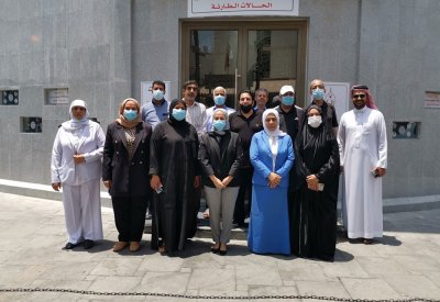 القائم بأعمال الرئيس التنفيذي لمراكز الرعاية الصحية الأولية تتفقد عيادة الإمام الحسين بالمنامة قبل الافتتاح