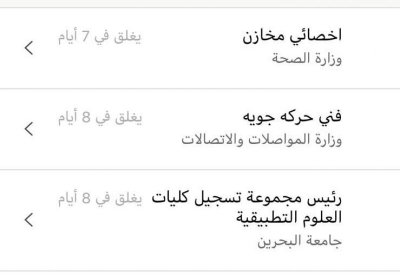 5 وظائف حكومية شاغرة.. وأحدها تقبل الثانوية.. وهذه تفاصيل التقديم