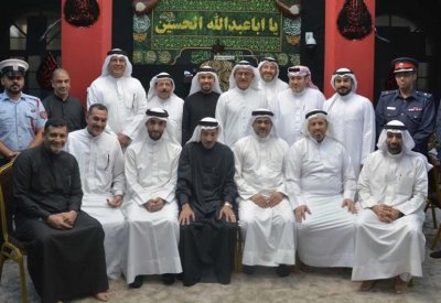 العصفور يواصل زياراته التفقدية للمآتم خلال موسم عاشوراء