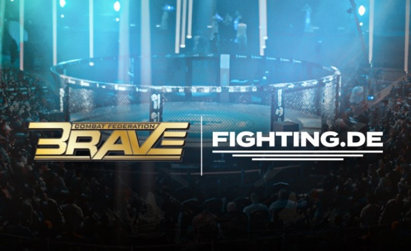 BRAVE CF تعلن عن توقيع اتفاقية حقوق بث مباشر مع FIGHTING.DE