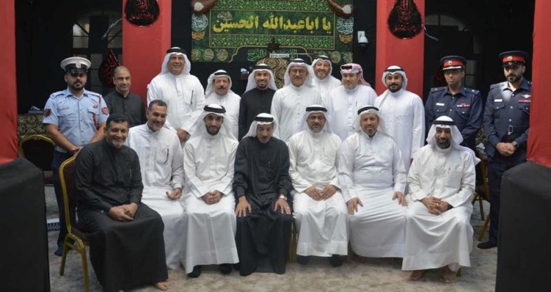 العصفور يواصل زياراته التفقدية للمآتم خلال موسم عاشوراء